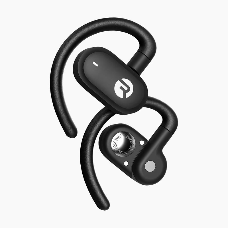 Raycon Fitness Open Earbuds – True Wireless Open Ear Bluetooth Headphones, Hook Design, IPX5 Water Resistant, 40 Hours of Battery Life (Black) - Image 1